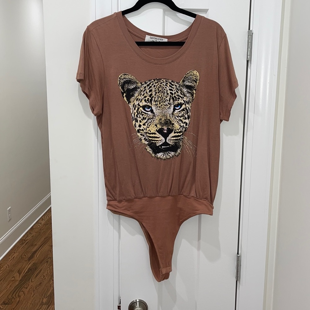 Daydreamer for free people graphic tee body suit!